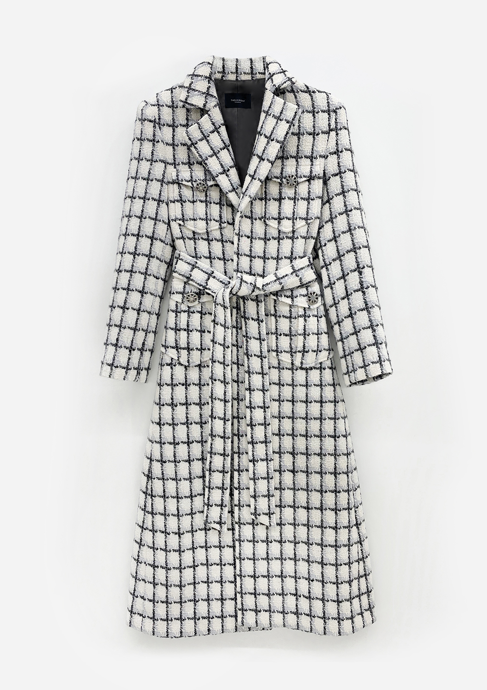 [EXCLUSIVE] LE CAMBON robe tweed coat