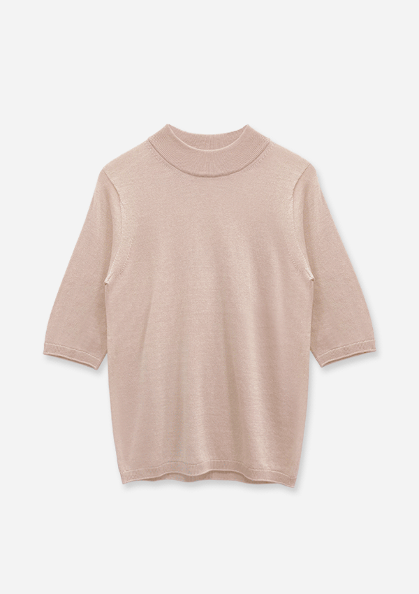[EXCLUSIVE] Premium whole garment knit top