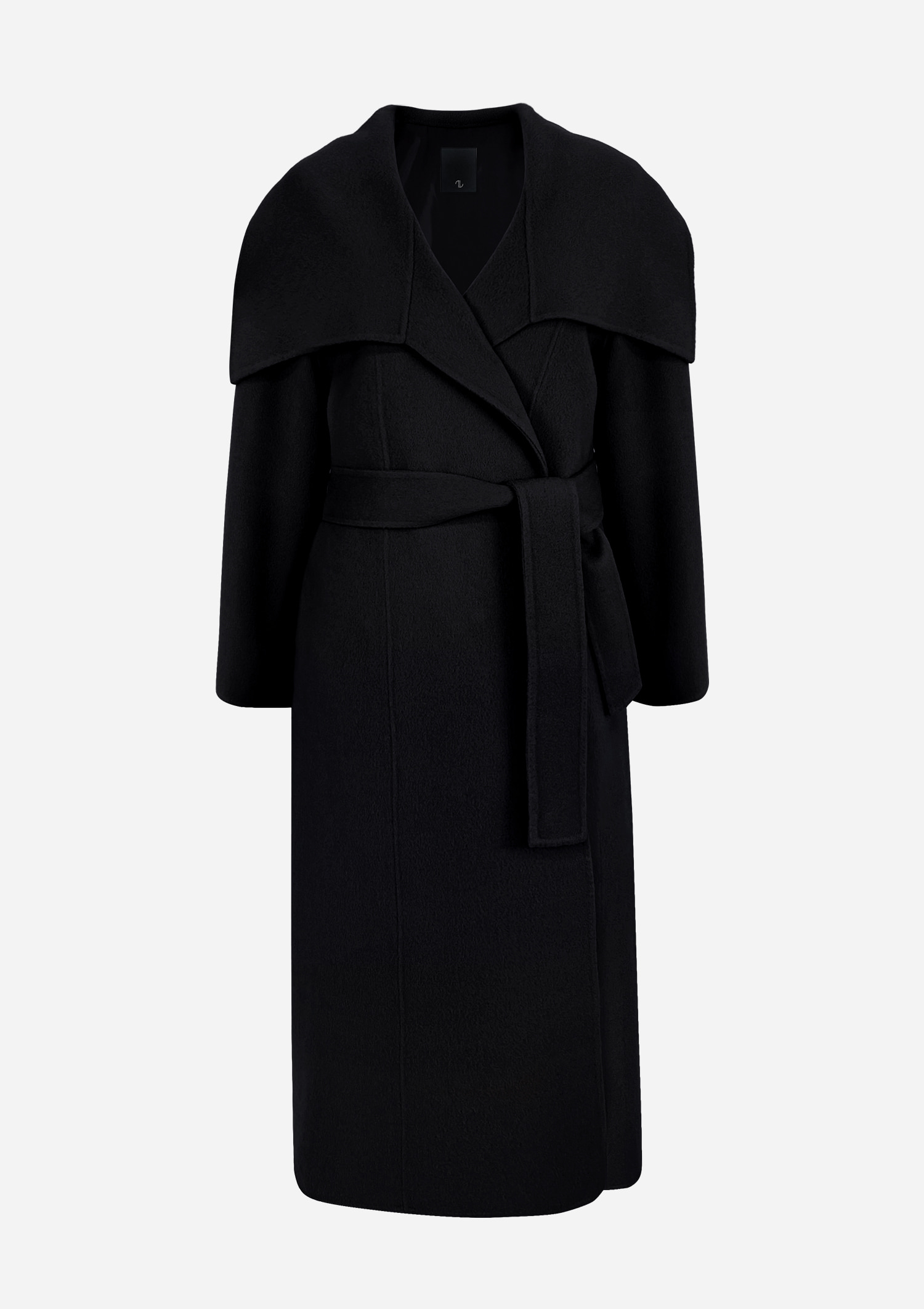 Diana overshawl handmade coat - 블랙
